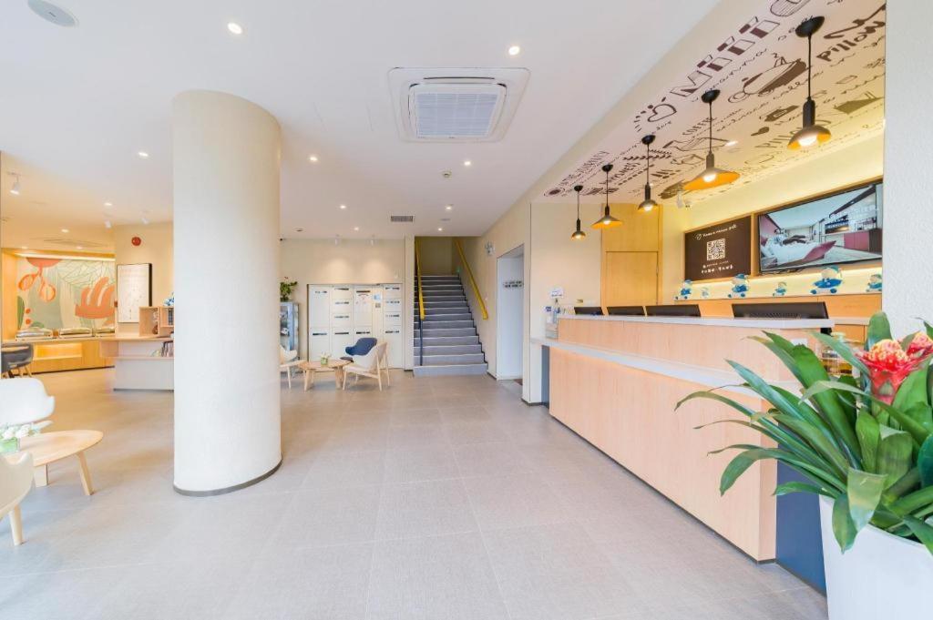 Hanting Hotel Shanghai Jiading Yecheng Road Bagian luar foto