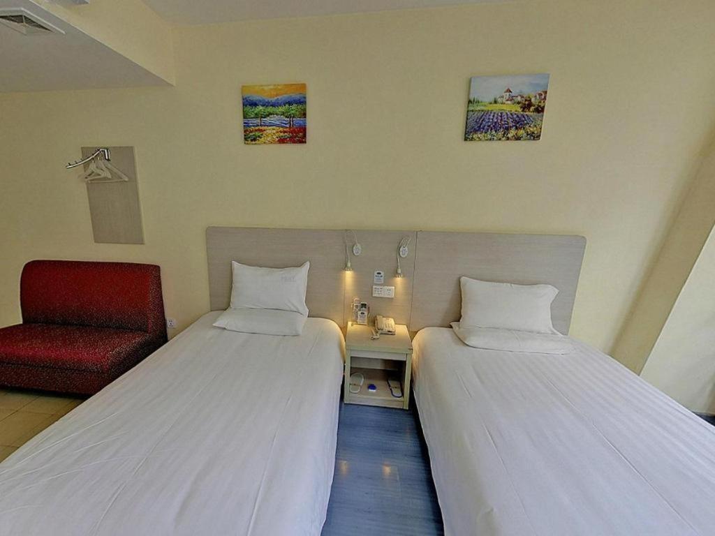 Hanting Hotel Shanghai Jiading Yecheng Road Bagian luar foto