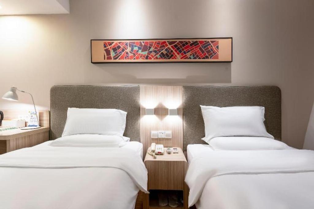 Hanting Hotel Shanghai Jiading Yecheng Road Bagian luar foto