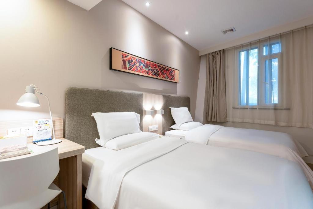 Hanting Hotel Shanghai Jiading Yecheng Road Bagian luar foto