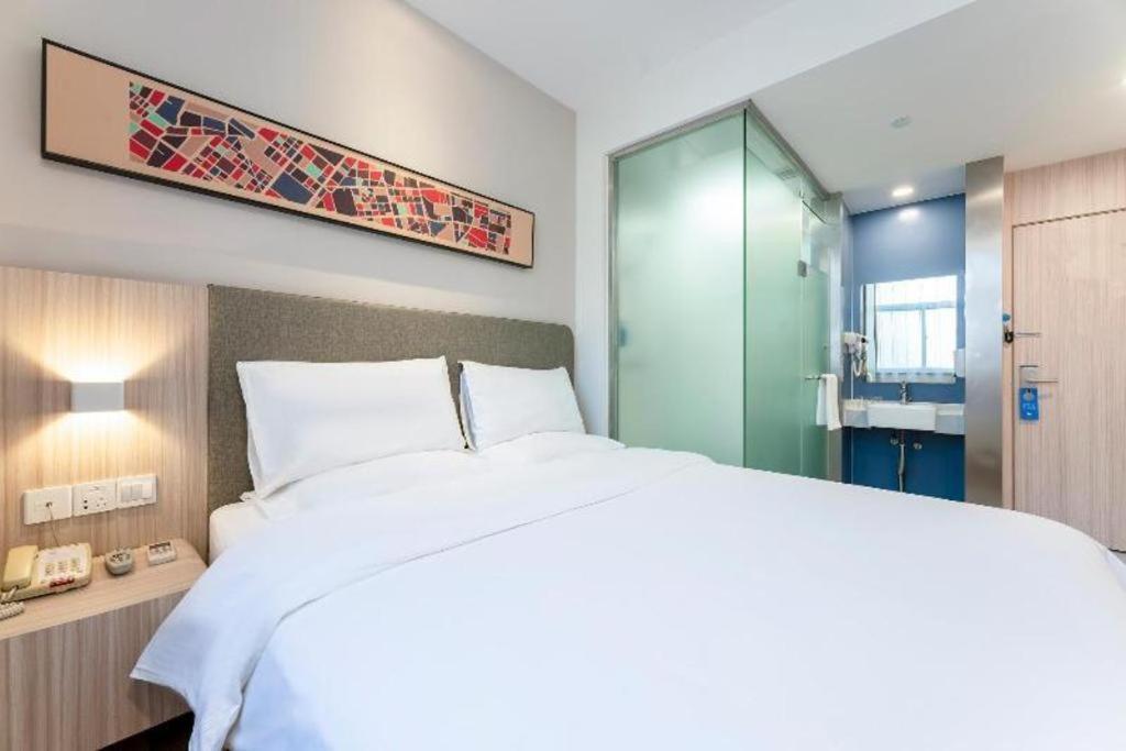 Hanting Hotel Shanghai Jiading Yecheng Road Bagian luar foto