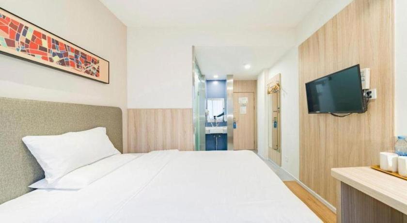 Hanting Hotel Shanghai Jiading Yecheng Road Bagian luar foto