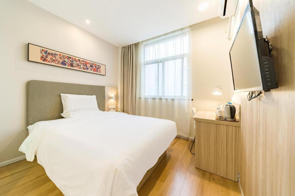 Hanting Hotel Shanghai Jiading Yecheng Road Bagian luar foto